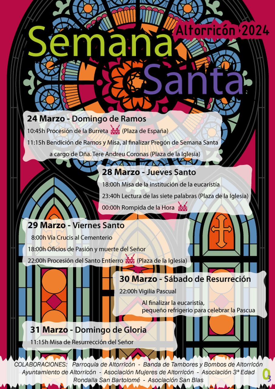 Semana Santa en Altorricón 2024 Altorricón